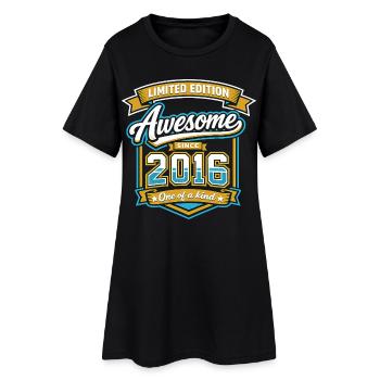 Cadeau d’anniversaire génial édition limitée 2016 - Robe T-shirt Femme - noir - Devant