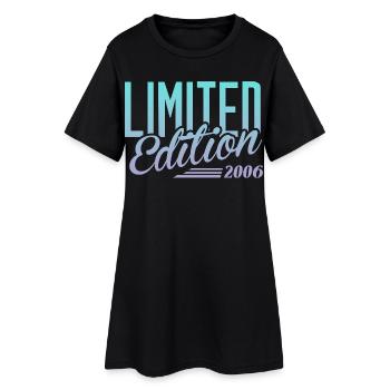 Millésime 2006 - Robe T-shirt Femme - noir - Devant