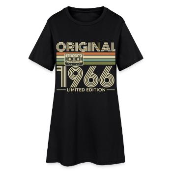 Original 1966 Édition Limitée - Robe T-shirt Femme - noir - Devant