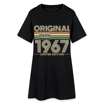 Original 1967 Héritage Vintage - Robe T-shirt Femme - noir - Devant