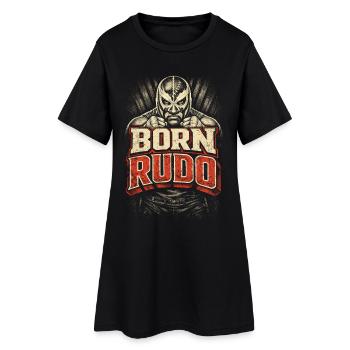 Lucha Libre Luchador Né Rudo - Robe T-shirt Femme - noir - Devant