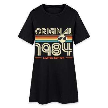 Original 1984 Retro Edition - Robe T-shirt Femme - noir - Devant