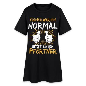 Gatekeeper Saying - Women’s T-Shirt Dress - black - Front