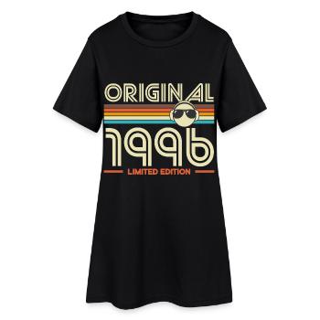 Original 1996 Retro Limited - Women’s T-Shirt Dress - black - Front