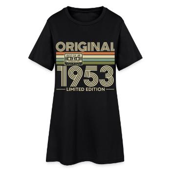 1953 Limited Edition Retro Cassette - Robe T-shirt Femme - noir - Devant