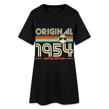 Original 1954 Retro Édition Limitée - Robe T-shirt Femme - noir - Devant