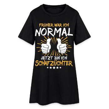 Dicton de l’éleveur de moutons - Robe T-shirt Femme - noir - Devant