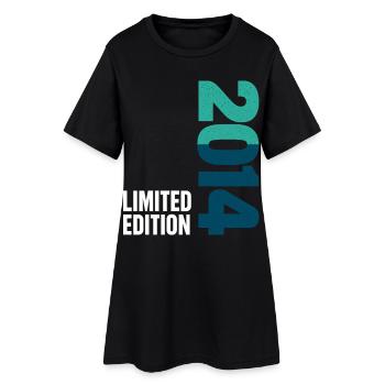 12e anniversaire Niveau 12 débloqué 2014 - Robe T-shirt Femme - noir - Devant