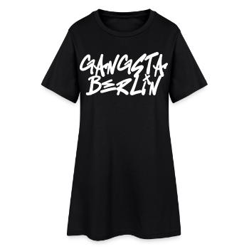 Gangsta_Berlin_Rap_Hip_Hop_Ostblock - Robe T-shirt Femme - noir - Devant