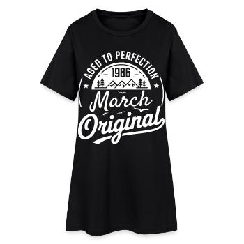 March 1986 – Legend of the Peaks and Mountains - Women’s T-Shirt Dress - black - Front