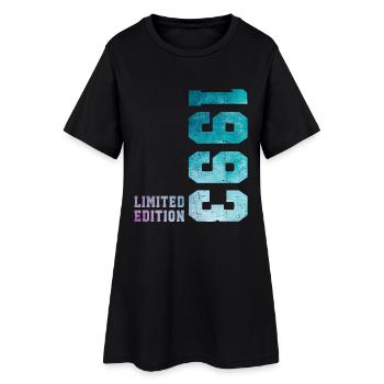 1993 Édition Limitée 33 ans anniversaire - Robe T-shirt Femme - noir - Devant