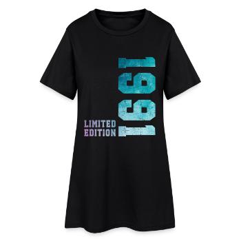 1991 Édition Limitée 35 ans anniversaire - Robe T-shirt Femme - noir - Devant