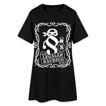 Bandit du paragraphe du raid légal - Robe T-shirt Femme - noir - Devant