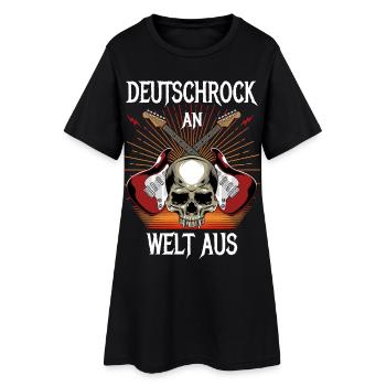 Le rock allemand en marche - le monde - Robe T-shirt Femme - noir - Devant