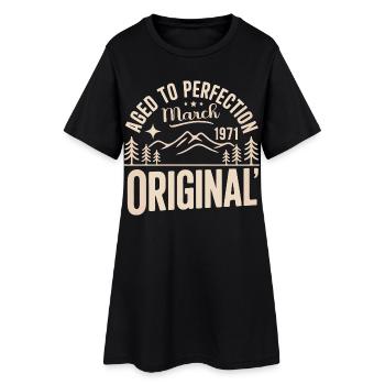 March 1971 – Legend of the Peaks and Mountains - Women’s T-Shirt Dress - black - Front
