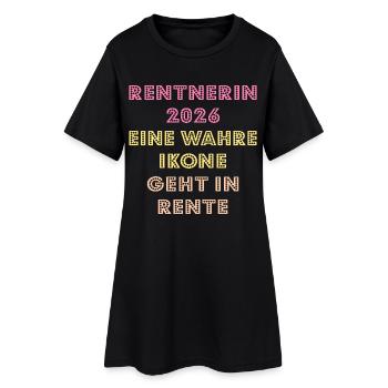 Pension Farewell Pensioner 2026 - Women’s T-Shirt Dress - black - Front