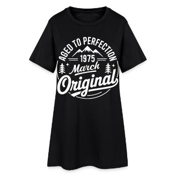 March 1975 – Legend of the Peaks and Mountains - Women’s T-Shirt Dress - black - Front