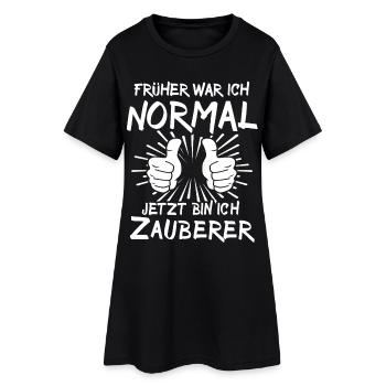 Sorcier - Robe T-shirt Femme - noir - Devant