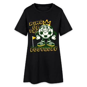 Footgolf Soccer Golf - Women’s T-Shirt Dress - black - Front