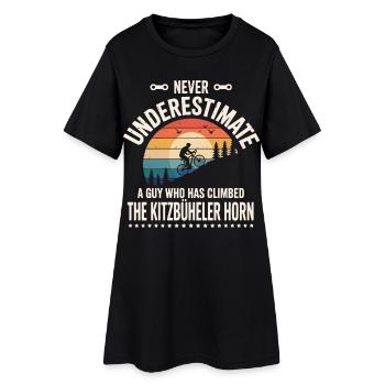 a guy who has climbed tKitzbüheler Horn - Robe T-shirt Femme - noir - Devant