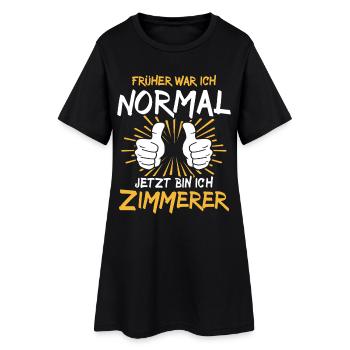 Zimmerer Spruch - Women’s T-Shirt Dress - black - Front