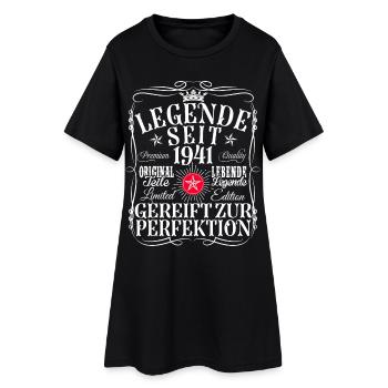 85. Geburtstag Mann Frau 85 Jahre 1941 Deko Lustig - Frauen T-Shirt-Kleid - Schwarz - Vorne