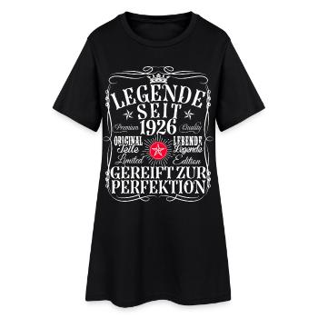 100e anniversaire Homme Femme 100 ans Décoration 1926 - Robe T-shirt Femme - noir - Devant