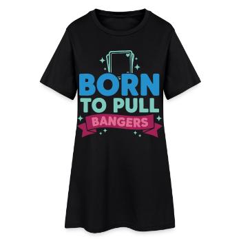 Né pour faire monter les bangers, collectionneur de cartes à collectionner - Robe T-shirt Femme - noir - Devant
