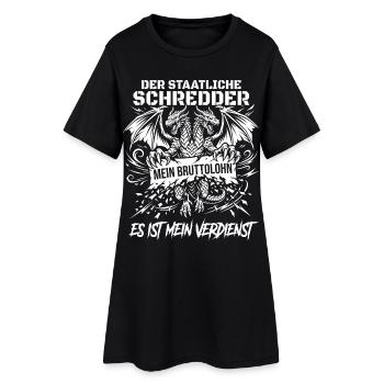 Le Déchiqueteur de Dragon d’État - Robe T-shirt Femme - noir - Devant