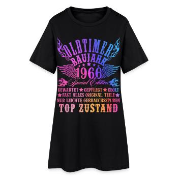 60th Birthday 60 Years Decoration 1965 Gift Funny - Women’s T-Shirt Dress - black - Front
