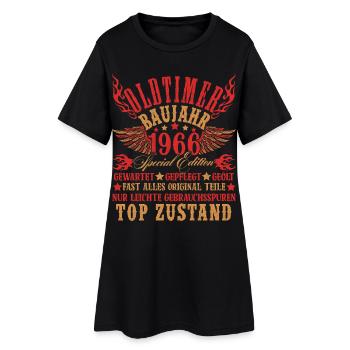 60th Birthday 60 Years Decoration 1965 Gift Funny - Women’s T-Shirt Dress - black - Front