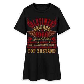 60th Birthday 60 Years Decoration 1965 Gift Funny - Women’s T-Shirt Dress - black - Front