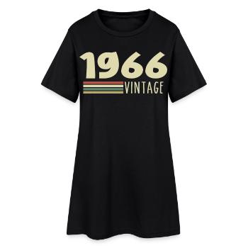 1966 Anniversary 1966 - Women’s T-Shirt Dress - black - Front