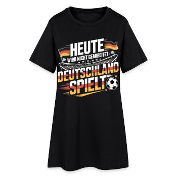 Germany Matchday Soccer Fan Soccer - Women’s T-Shirt Dress - black - Front