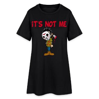 Innocence - Robe T-shirt Femme - noir - Devant