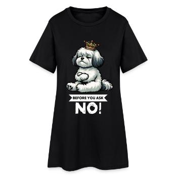 Avant de demander Havanese Havanese Keepers Havanese - Robe T-shirt Femme - noir - Devant