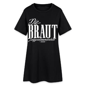 Mariée - Enterrement de vie de jeune fille 2026 Femmes - Robe T-shirt Femme - noir - Devant