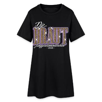 Mariée - Enterrement de vie de jeune fille 2026 Femmes - Robe T-shirt Femme - noir - Devant