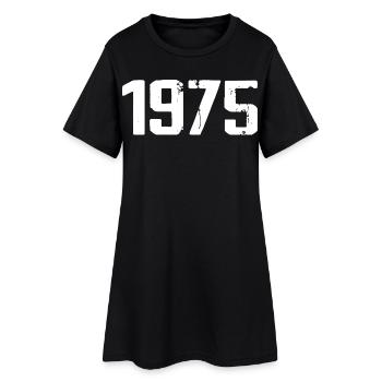 1975 - Awesome since 1975 - Women’s T-Shirt Dress - black - Front