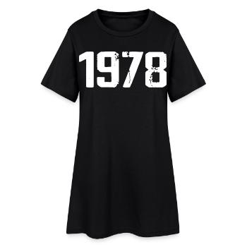 1978 - Génial depuis 1978 - Robe T-shirt Femme - noir - Devant