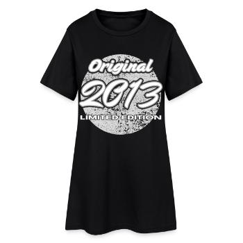 13e anniversaire 2013 cadeau garçons et filles - Robe T-shirt Femme - noir - Devant