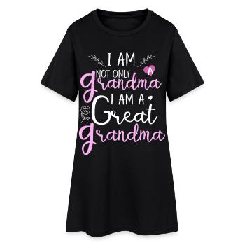 Fußball-Mama, Fußball-Mama, Leopard-Fußball-Mama, - Frauen T-Shirt-Kleid - Schwarz - Vorne