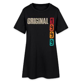 Millésime 1999 - Robe T-shirt Femme - noir - Devant