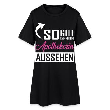 Seul un pharmacien peut avoir une telle apparence - Robe T-shirt Femme - noir - Devant