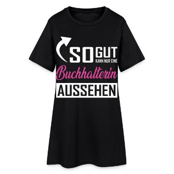 Seul un comptable peut avoir une telle apparence - Robe T-shirt Femme - noir - Devant