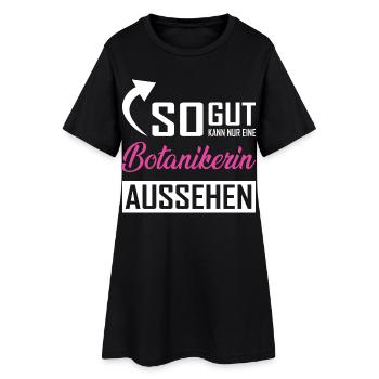 Seul un botaniste peut avoir une telle apparence - Robe T-shirt Femme - noir - Devant