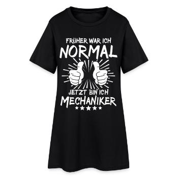 mechanic - Women’s T-Shirt Dress - black - Front