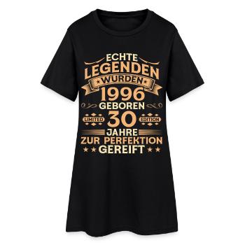 Cadeau de légende vintage pour le 30e anniversaire 1996 - Robe T-shirt Femme - noir - Devant