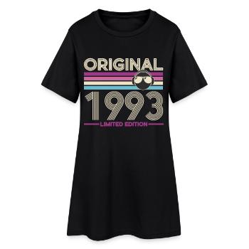 Original 1993 Limited Edition Retro - Women’s T-Shirt Dress - black - Front