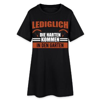 Parapente SEULEMENT LES CORIACES DANS LE - Robe T-shirt Femme - noir - Devant
